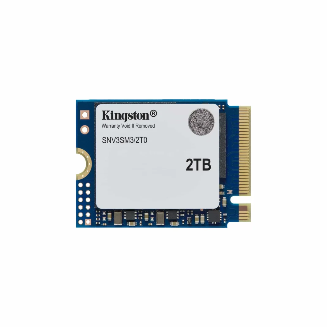 SSD Kingston NV3 2TB M.2 2230 PCIe 4.0 NVMe SSD Kingston NV3 2TB M.2 2230 PCIe 4.0 NVMe