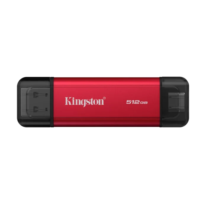 SSD Extern Kingston SPSD  512GB  USB-A/USB-C  Red