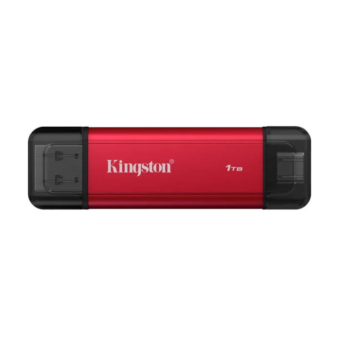 SSD Extern Kingston SPSD  1TB  USB-A/USB-C  Red