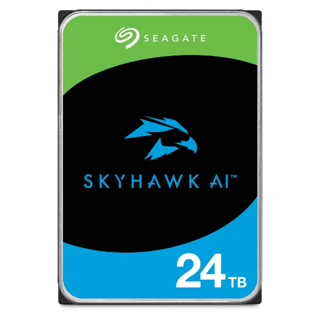 Hard Disk Desktop Seagate SkyHawk AI  24TB  7200rpm  512MB  SATA III