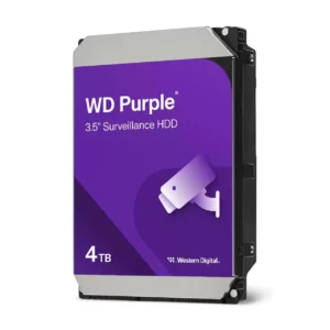 Hard Disk Desktop Western Digital WD Purple Surveillance 4TB 5400RPM 128MB SATA III Hard Disk Desktop Western Digital WD Purple Surveillance 4TB 5400RPM 128MB SATA III