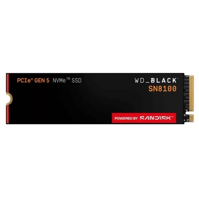 SSD Western Digital WD Black SN8100 4TB M.2 2280 PCIe 5.0 NVMe SSD Western Digital WD Black SN8100 4TB M.2 2280 PCIe 5.0 NVMe