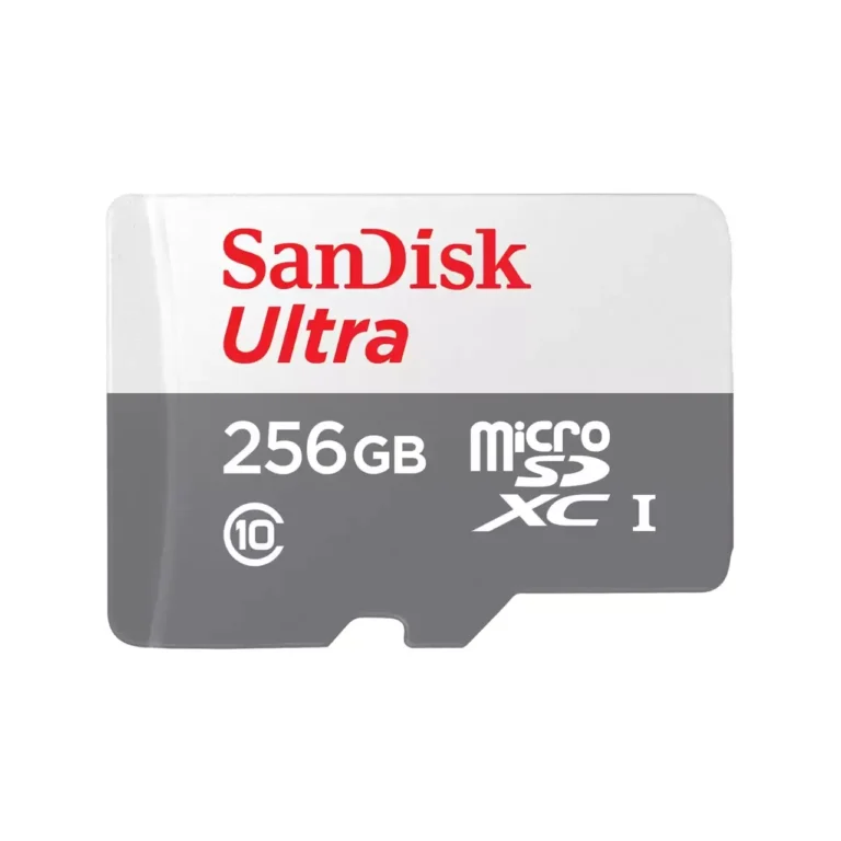 Card de memorie SanDisk Ultra Lite  Micro SDXC  256GB  Class 10  UHS-I  White/Grey