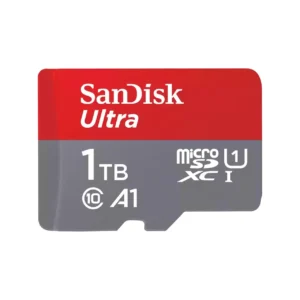 Card de memorie SanDisk Ultra Micro SDXC 1TB Class 10 UHS-I Red/Grey + Adaptor SD Card de memorie SanDisk Ultra Micro SDXC 1TB Class 10 UHS-I Red/Grey + Adaptor SD