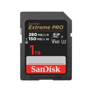 Card de memorie SanDisk Extreme PRO SDXC 1TB Class 10 UHS-II V60 Card de memorie SanDisk Extreme PRO SDXC 1TB Class 10 UHS-II V60