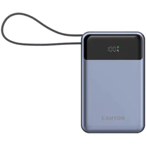 Baterie Portabila Canyon OnPower 600 20000mAh Dark Grey Baterie Portabila Canyon OnPower 600 20000mAh Dark Grey