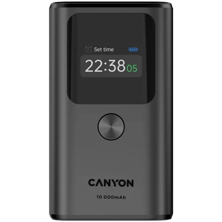 Baterie Portabila Canyon OnPower 130  10000mAh  Dark Grey