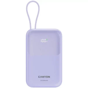 Baterie Portabila Canyon OnPower 101 10000mAh Lavender Baterie Portabila Canyon OnPower 101 10000mAh Lavender