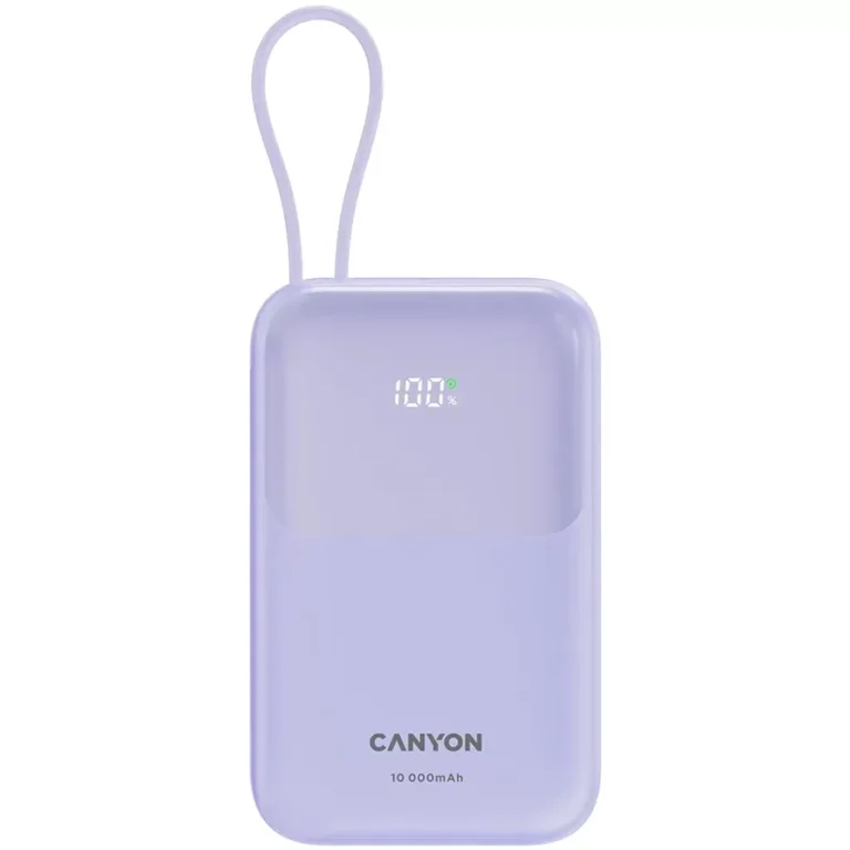 Baterie Portabila Canyon OnPower 101  10000mAh  Lavender