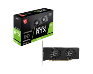 Placa Video MSI GeForce RTX 3050 LP E 6G OC 6GB GDDR6 96 biti Placa Video MSI GeForce RTX 3050 LP E 6G OC 6GB GDDR6 96 biti