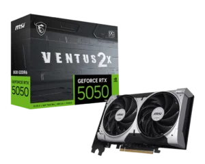 Placa Video MSI GeForce RTX 5050 8G VENTUS 2X OC 8GB GDDR7 128 biti Placa Video MSI GeForce RTX 5050 8G VENTUS 2X OC 8GB GDDR7 128 biti
