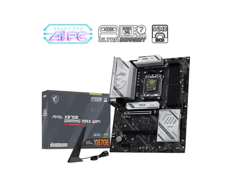 Placa de baza MSI MAG X870E GAMING MAX WIFI  Socket AM5