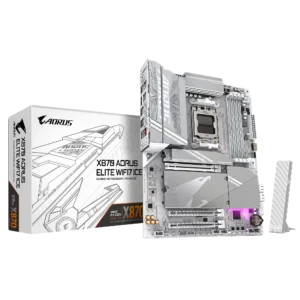 Placa de baza Gigabyte X870 AORUS ELITE WIFI7 ICE (rev 1.1) Socket AM5 Placa de baza Gigabyte X870 AORUS ELITE WIFI7 ICE (rev 1.1) Socket AM5
