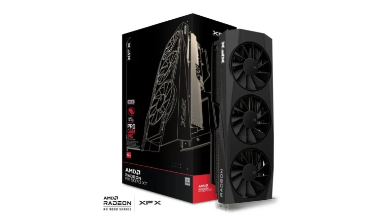 Placa Video XFX Quicksilver Radeon RX 9070XT Gaming Edition  16GB GDDR6  256 biti