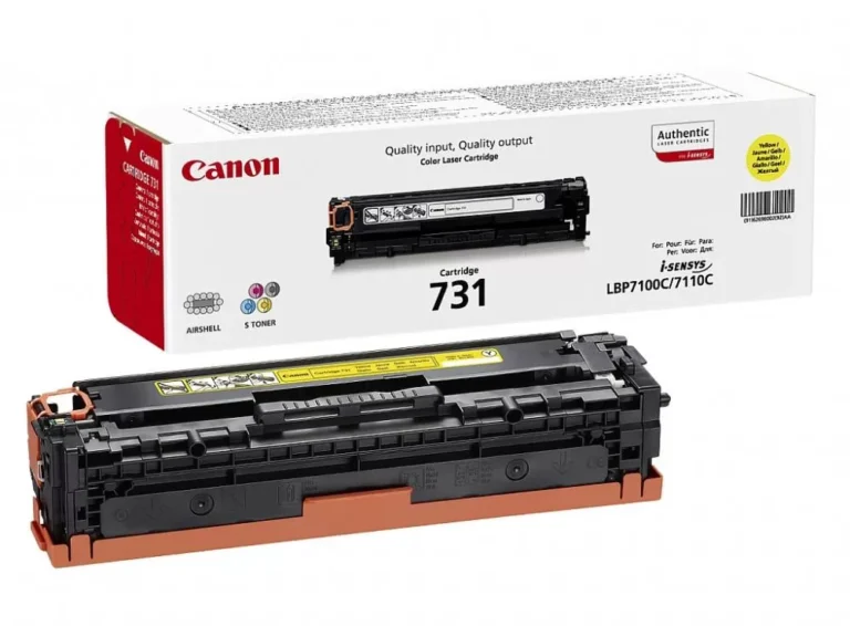 Toner CRG731Y Yellow for LBP7100C  LBP7110C (1.500 pages based on ISO/IEC 19798)