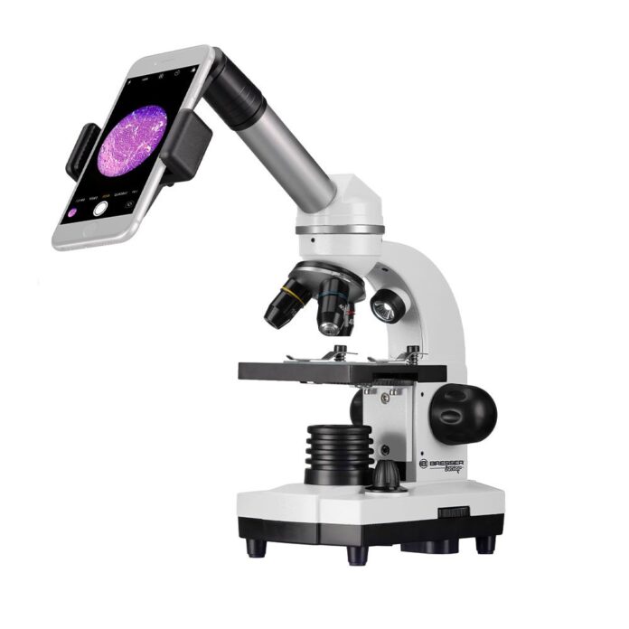Microscop optic Bresser Biolux SEL Student 8855610GYE000 40-1600x Microscop optic Bresser Biolux SEL Student 8855610GYE000 40-1600x
