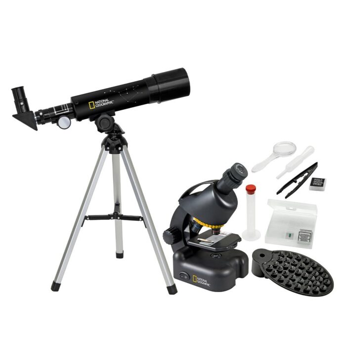 Set telescop 50/360 si microscop 40-640x National Geographic 9118200 Set telescop 50/360 si microscop 40-640x National Geographic 9118200
