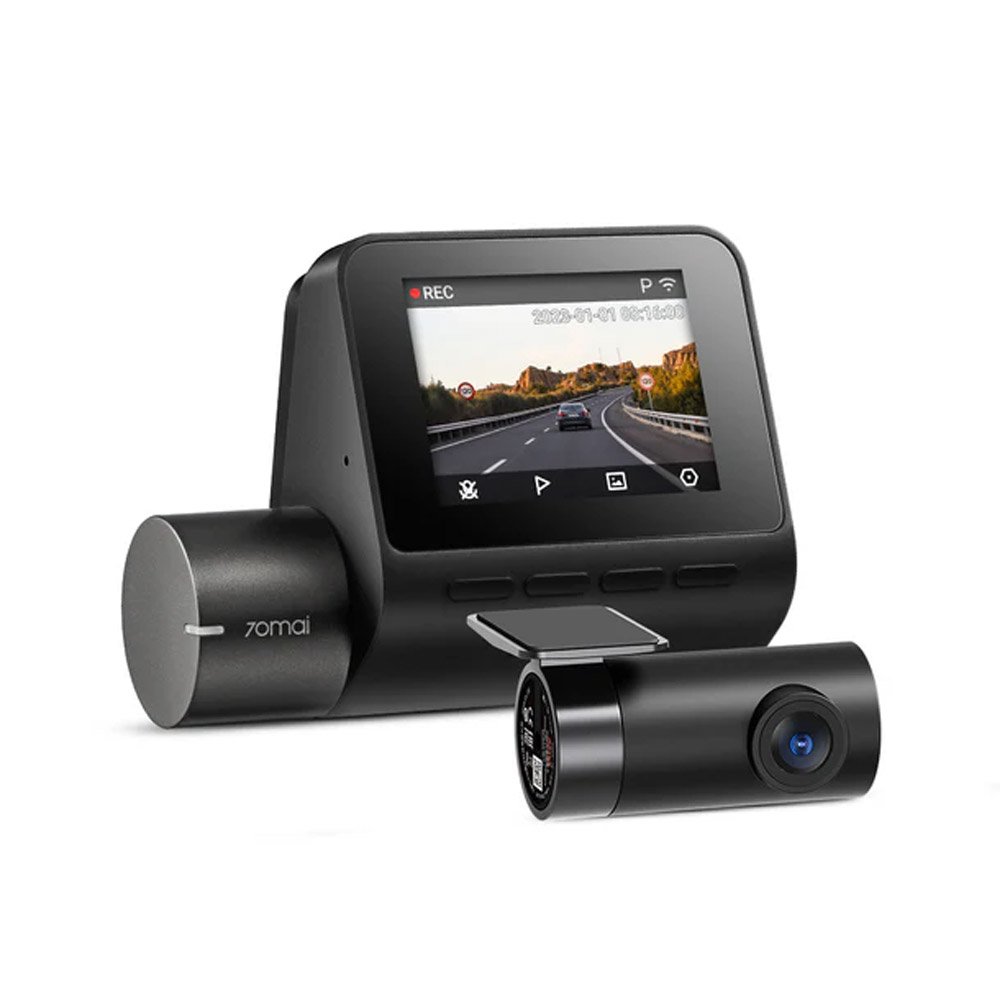 Camera auto fata/spate 70Mai Dash Cam A200-1, 3 MP, 130 grade, HDR, acumulator 500 mAh, slot card Camera auto fata/spate 70Mai Dash Cam A200-1, 3 MP, 130 grade, HDR, acumulator 500 mAh, slot card