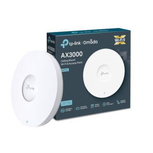 Acces Point wireless TP-Link AX3000 EAP653, WiFi 6, 1x port gigabit, 2402 Mbps, 2.4/5.0 GHz, 16 SSID, PoE, Omada SDN, cu management Acces Point wireless TP-Link AX3000 EAP653, WiFi 6, 1x port gigabit, 2402 Mbps, 2.4/5.0 GHz, 16 SSID, PoE, Omada SDN, cu management