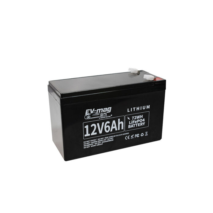 Acumulator LFP Ampevo LPF12/6, 12 V, 6 Ah Acumulator LFP Ampevo LPF12/6, 12 V, 6 Ah