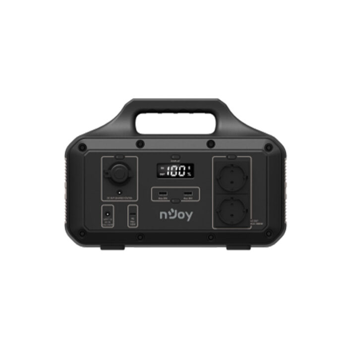 Acumulator portabil Power Base 600 Njoy ESPS-60TBEHJ-CT012, 511 W, Li-ion, 7 porturi, bluetooth Acumulator portabil Power Base 600 Njoy ESPS-60TBEHJ-CT012, 511 W, Li-ion, 7 porturi, bluetooth