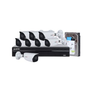 Sistem supraveghere IP exterior basic Acvil ACV-M8EXT50-4M-A-IP, 8 camere, 4 MP, IR 50 m, 2.8 mm, microfon, slot card, 1 TB HDD Sistem supraveghere IP exterior basic Acvil ACV-M8EXT50-4M-A-IP, 8 camere, 4 MP, IR 50 m, 2.8 mm, microfon, slot card, 1 TB HDD