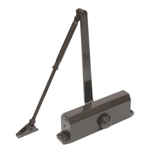 Amortizor hidraulic cu brat pentru usa SA-5044AW-bn, 60-85 Kg, maro, aluminiu Amortizor hidraulic cu brat pentru usa SA-5044AW-bn, 60-85 Kg, maro, aluminiu