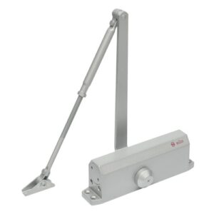 Amortizor hidraulic cu brat pentru usa SA-5044AW-sv, 60-85 Kg, argintiu, aluminiu Amortizor hidraulic cu brat pentru usa SA-5044AW-sv, 60-85 Kg, argintiu, aluminiu