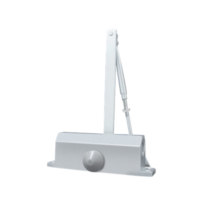 Amortizor hidraulic cu brat pentru usa Secukey C-CLOSER 3, 60-80 Kg, argintiu, aluminiu Amortizor hidraulic cu brat pentru usa Secukey C-CLOSER 3, 60-80 Kg, argintiu, aluminiu
