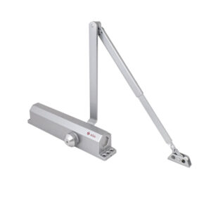 Amortizor hidraulic cu brat reglabil pentru usa SA-901-6BW-SV, 15-150 Kg, montaj universal Amortizor hidraulic cu brat reglabil pentru usa SA-901-6BW-SV, 15-150 Kg, montaj universal