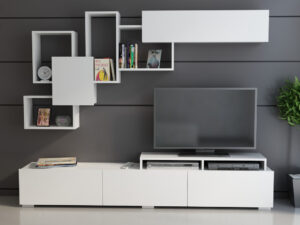 Ansamblu Comoda TV Amor Alb Ansamblu Comoda TV Amor Alb