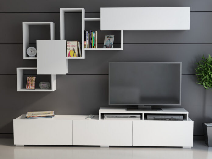 Ansamblu Comoda TV Amor Alb Ansamblu Comoda TV Amor Alb