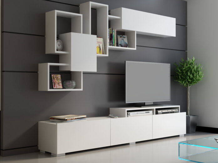 Ansamblu Comoda TV Amor Alb Ansamblu Comoda TV Amor Alb