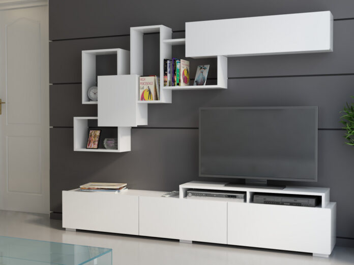 Ansamblu Comoda TV Amor Alb Ansamblu Comoda TV Amor Alb