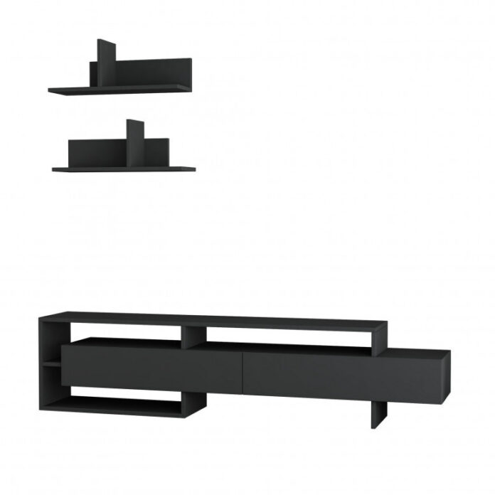 Ansamblu Comoda TV Gara Antracit Ansamblu Comoda TV Gara Antracit