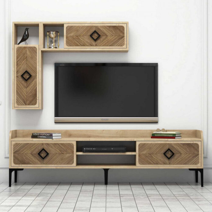 Ansamblu Comoda TV Samba Oak