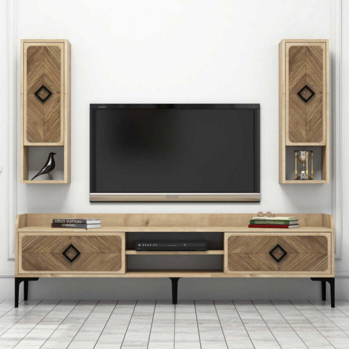 Ansamblu Comoda TV Samba Oak