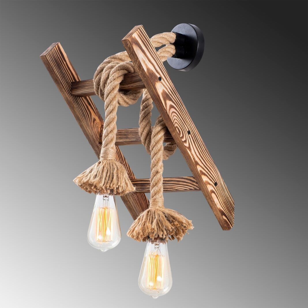 Aplica Erebos Natural 25x26x45 cm Aplica Erebos Natural 25x26x45 cm