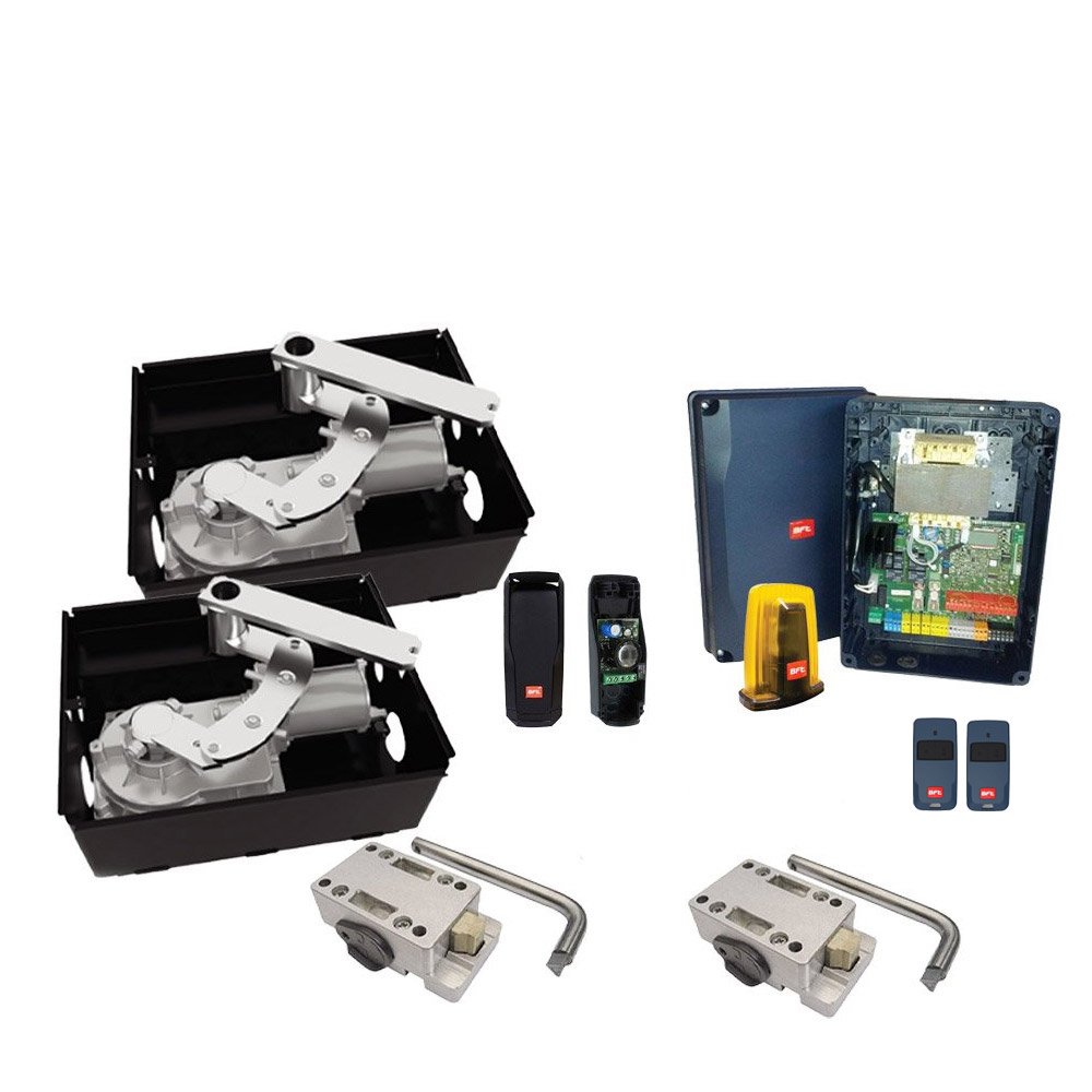 Kit automatizare poarta batanta BFT ELI BT A40 24V KIT, 4 m pe canat, 700 kg, 24V Kit automatizare poarta batanta BFT ELI BT A40 24V KIT, 4 m pe canat, 700 kg, 24V