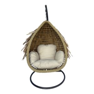 Balansoar de Gradina Model Varur, Natural/Maro , 120x105x195 cm Balansoar de Gradina Model Varur, Natural/Maro , 120x105x195 cm