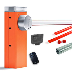 Bariera completa acces stradal Nice LBAR 9M, 400 Nm, 24 V Bariera completa acces stradal Nice LBAR 9M, 400 Nm, 24 V