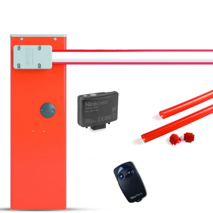 Bariera completa acces stradal Nice WIDES 4M, 100 N, 230 V Bariera completa acces stradal Nice WIDES 4M, 100 N, 230 V