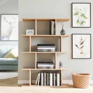 Bibliotecă Harmon Stejar 90x25x127.4 cm Bibliotecă Harmon Stejar 90x25x127.4 cm
