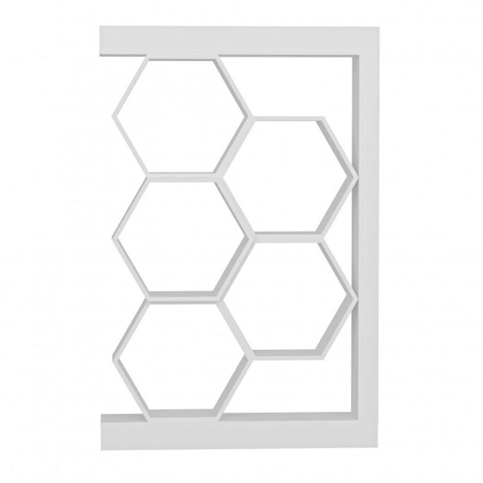 Biblioteca Model Artemis, Alb, 90x24x140 cm Biblioteca Model Artemis, Alb, 90x24x140 cm