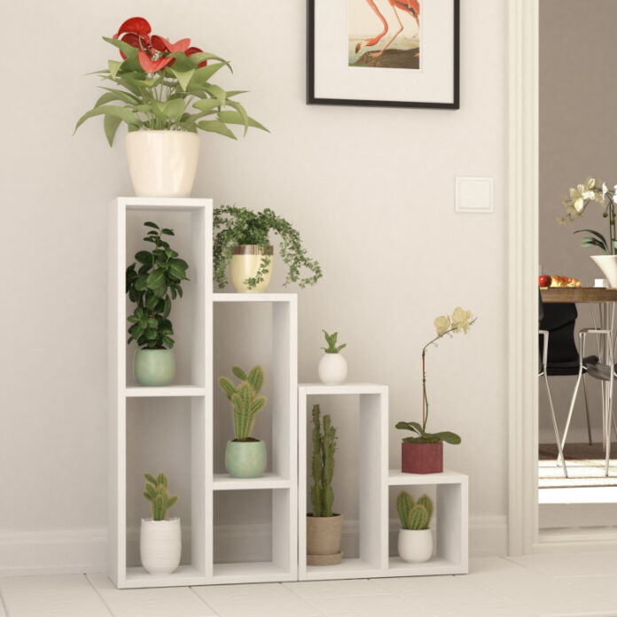 Biblioteca Model Sule, Alb, 42x20x89 cm Biblioteca Model Sule, Alb, 42x20x89 cm