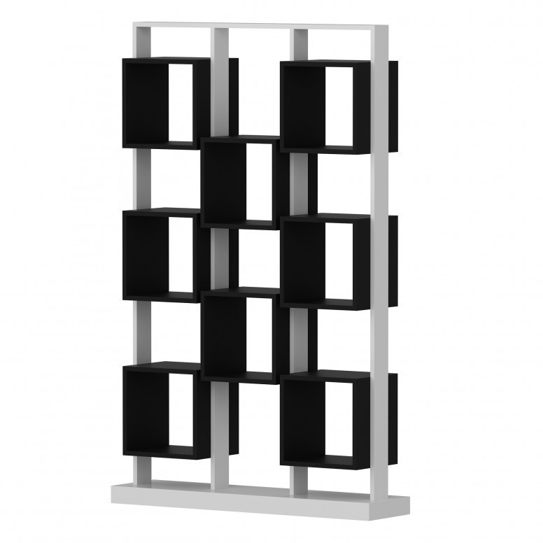 Biblioteca Salvador, Model Edge, Alb/Negru Biblioteca Salvador, Model Edge, Alb/Negru