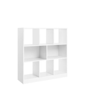 Biblioteca Vasagle, Model Melina, 97,5x30x100 cm, Alb Biblioteca Vasagle, Model Melina, 97,5x30x100 cm, Alb