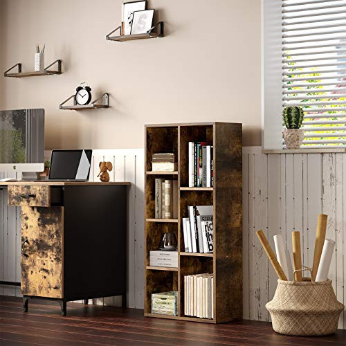 Biblioteca Vasagle, Model Oliver, 50x24x106 cm, Antic