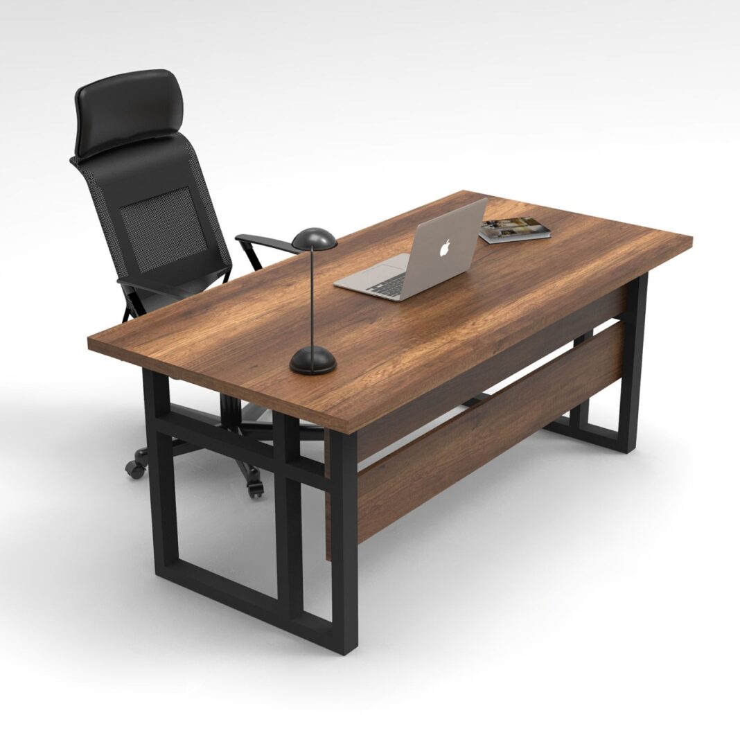 Birou de studiu Model Mn01, Nuc/Gri