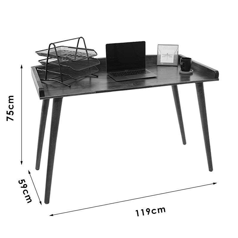 Birou Pako World, model Brady, 119x75x59 cm, Nuc Birou Pako World, model Brady, 119x75x59 cm, Nuc